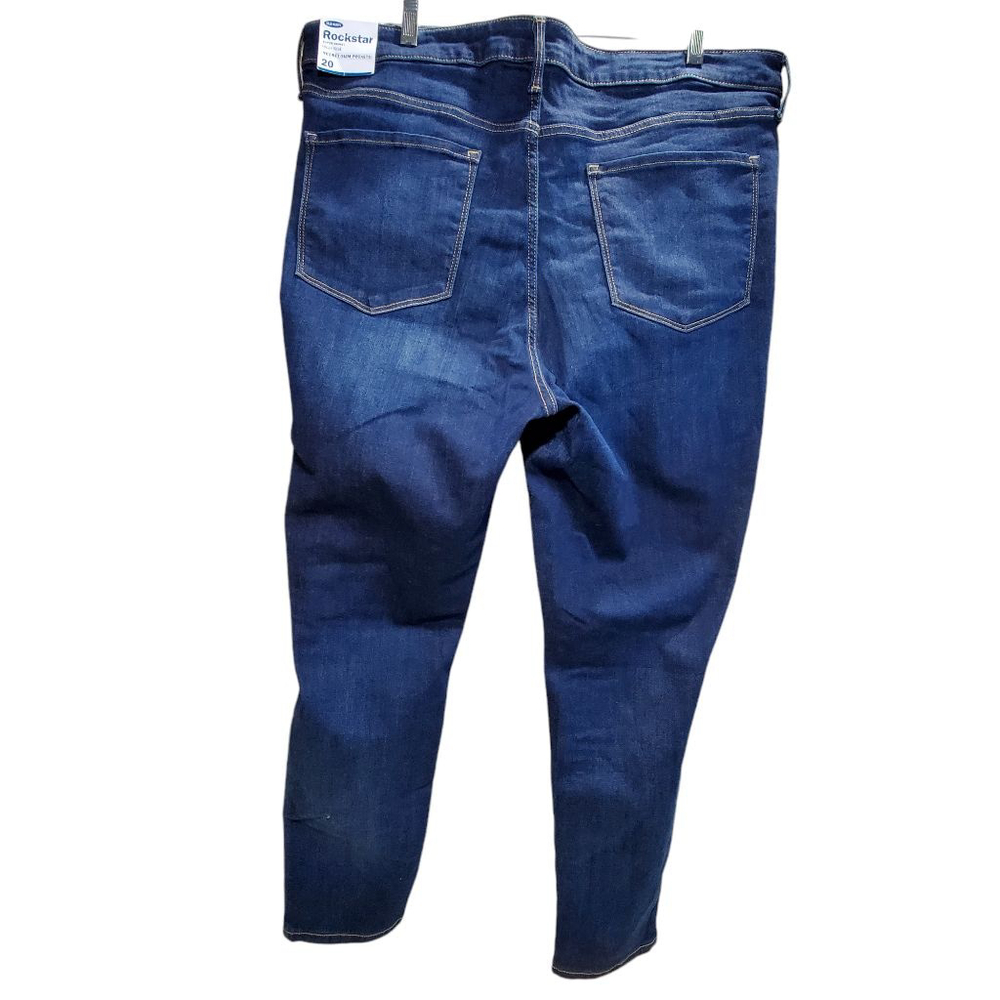 Old Navy Rockstar Super Skinny High Rise Jeans Blue‎ Size 20